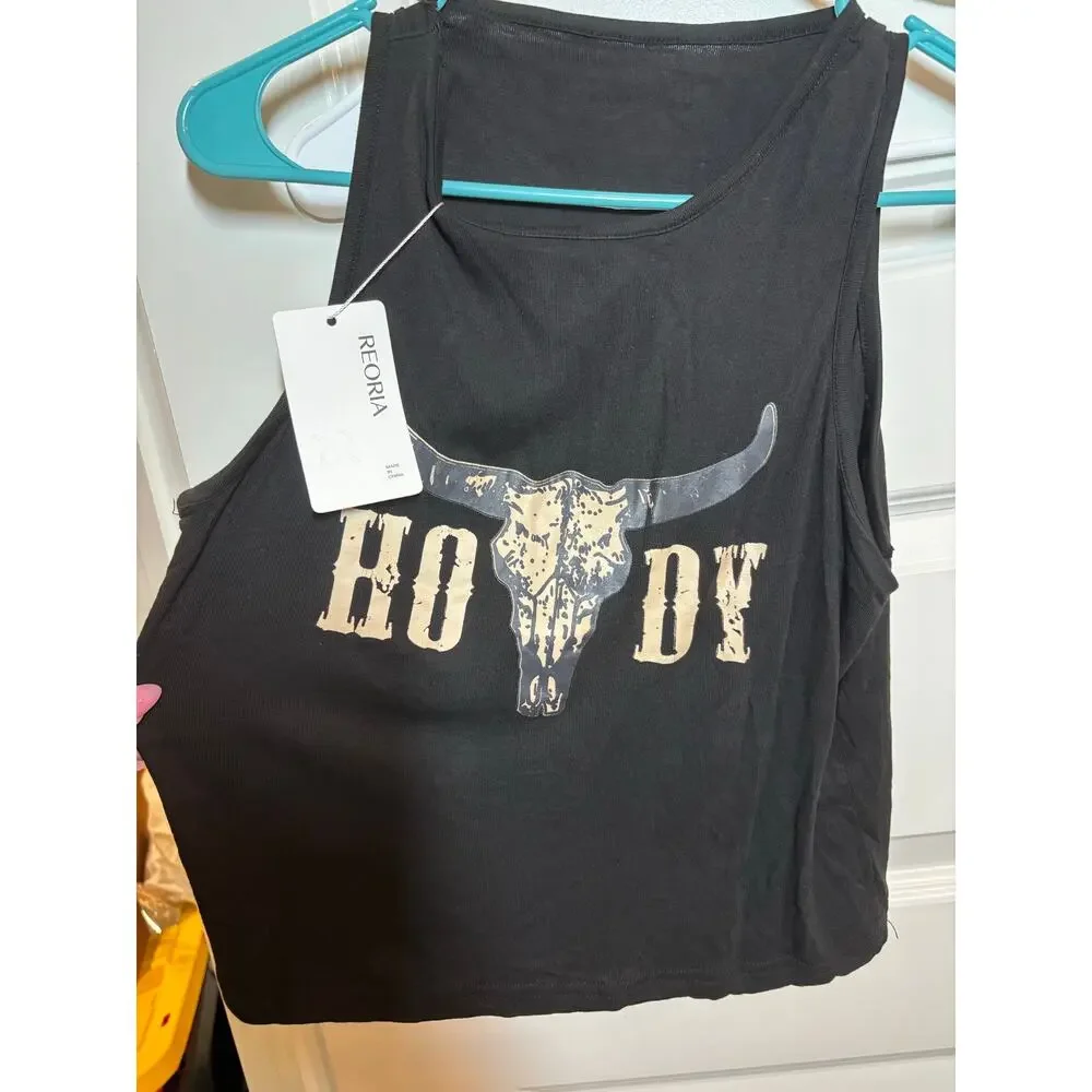 Western Style Tank Top - Picture 2 of 2
